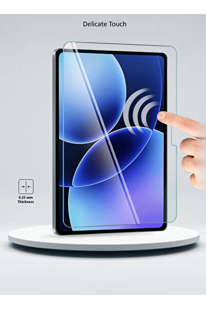 Wtech Xiaomi Pad 8 / 8 Pro 2025 (11.2 inch) Premium Series Curved Edges Tempered Glass - Clear