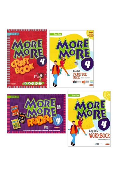 more&more Kurmay Elt More And More 4. Sınıf English Practice Work Craft Book Readers