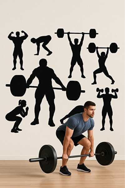 KT Decor Set zidnih naljepnica za teretanu