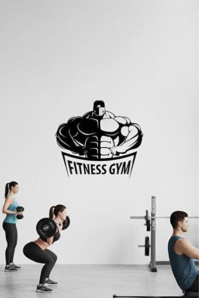 KT Decor Zidna naljepnica za fitnes teretanu i sportsku dvoranu