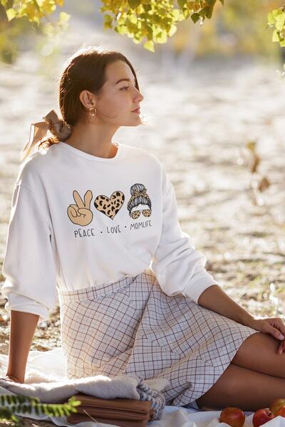 SUNFREE Mama Štampano Unisex dukserica Oversize kroj