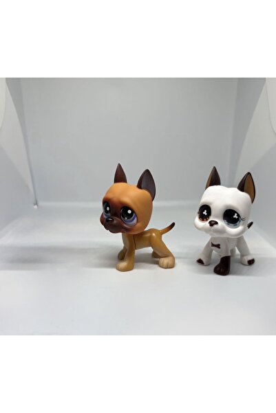 Figür Dünyası Miniş Oyuncaklar littlest pet shop evcil hayvan miniş oyuncaklar great dane hayvan figür