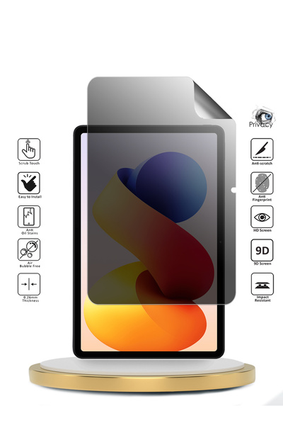 Wtech Xiaomi Redmi Pad 2 Pro 2025 (12.1 inch) Premium Hydrogel Anti Privacy Film Thin and Flexible Clear