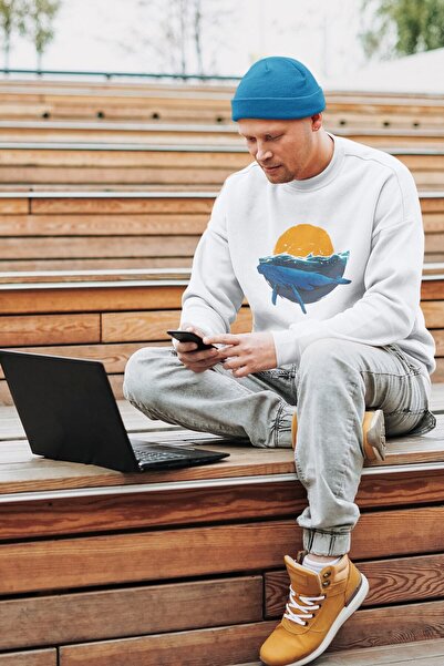 SUNFREE Світловідбиваючий унісекс-светр Oversize