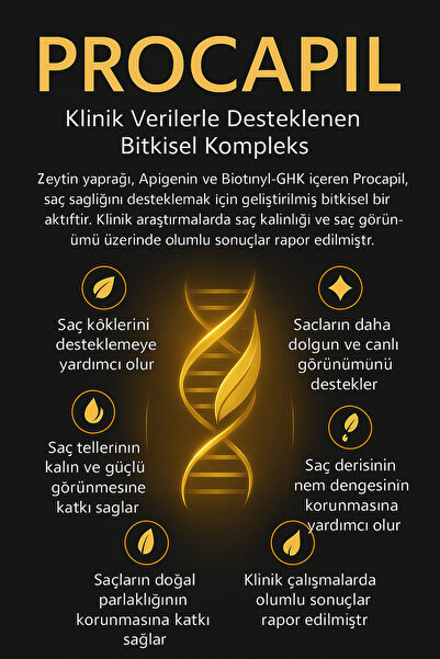 DIVOQUE Procapil Sprey 60 Ml + Saç Dökülmesine Karşı Etkili Şampuan 200 Ml