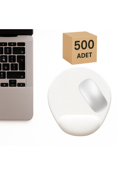 Boldy 500'lü Bilek Destekli Mouse Pad Kaymaz Mouse Ped Fare Pedi Siyah Mouse ...