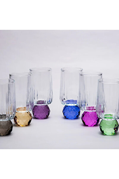 Genel Markalar Kristal Top Ayaklı Kahve Yanı Bardağı 6'lı
