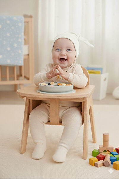 Babygiz Newborn Baby Girl Boy 100% Cotton Combed Extra Soft Lightweight Anti-Sweat Beanie White