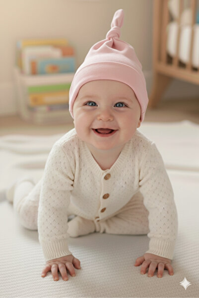 Babygiz Yenidoğan Kız Erkek Bebek %100 Pamuklu Penye Extra Yumuşak Hafif Terl...