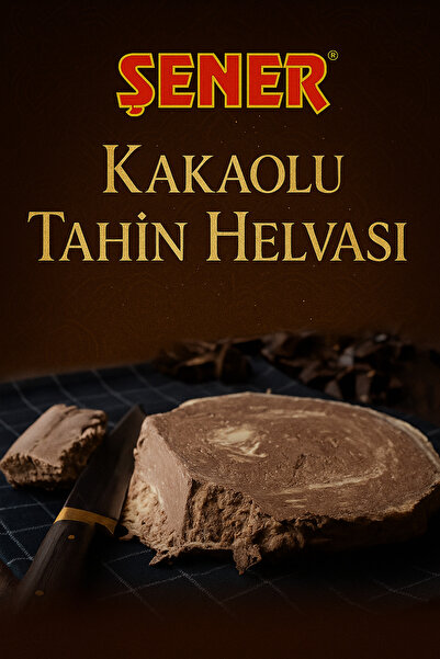 Şener Helva 5 Kg Tepsi Kakaolu Helva