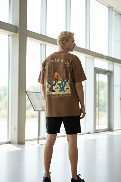 UNCİA OUTDOORS Μπλουζάκι Unisex με στάμπα Arizona, Βασικό καθημερινό στυλ