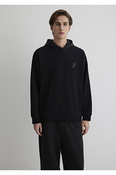 Mavi Pro Hooded Μαύρο Φούτερ 0S10353-71379