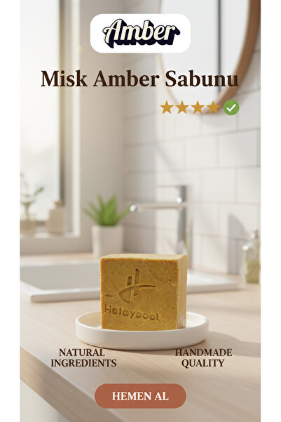Hataybook Misk Amber Sabunu 1 Adet 100g