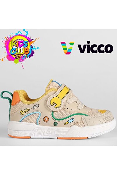 Kids Club Shoes Vicco Repair Orthopedic Children's Sports Shoes Beige