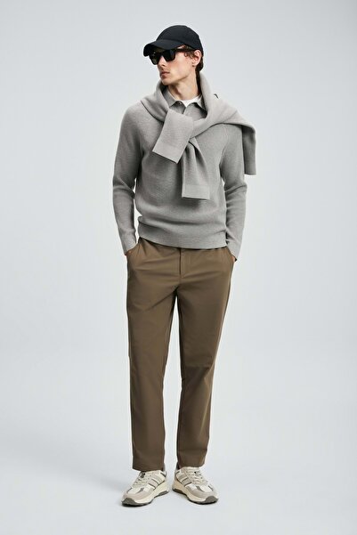 Lufian 112090170 Rufuz Kazak Men's Sweatshirt Gray