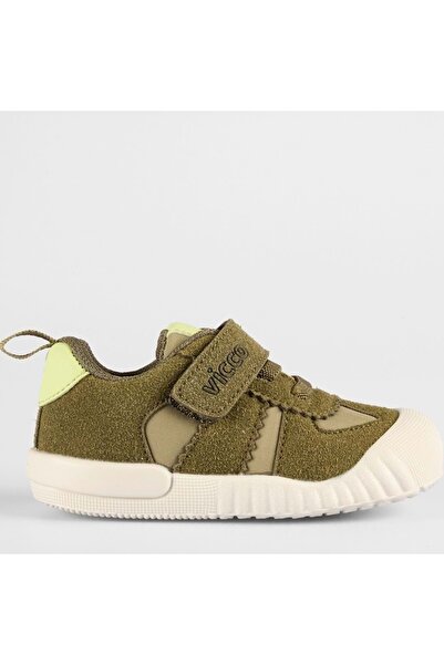 Vicco 950. B25K. 256 Nina Khaki Baby Boy Casual Shoes