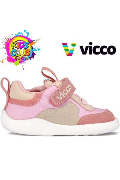 Vicco Trick First Step Pantofi Sport Ortopedici pentru Copii PUDRA