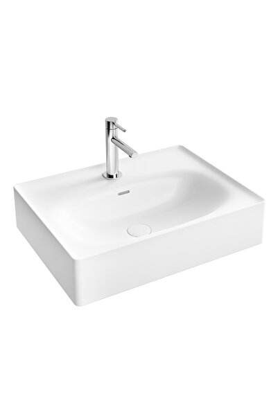 VitrA Equal 7241B403-0001 Lavabo, Beyaz, 60 cm