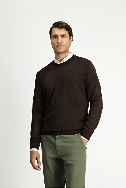 Kiğılı Crew Neck Regular Fit Wool Knitwear Sweater