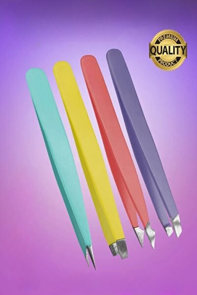 xolo Makaslı Renkli Cımbız Seti 5 Parça Profesyonel Cımbız Serisi