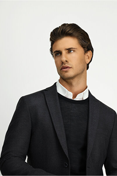 Kiğılı Super Slim Fit Extra Slim Fit Classic Jacket