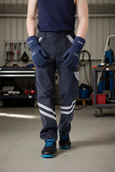 PayBuy بنطلون عمل شتوي متين من الجبردين 100 قطن أورتيكا مريح