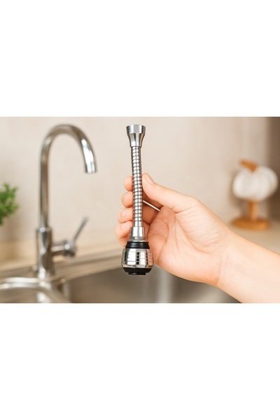 obrigado بريميوم 360 °   رأس صنبور دوار مرن - وضعان لتوفير المياه مع خرطوم حل...