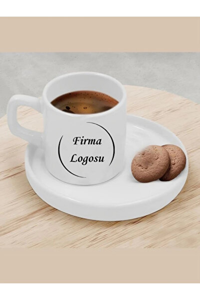 Özcan Tasarım Kişiye Özel Türk Kahvesi Fincanı Logolu Fincan - Amblemli Fincan