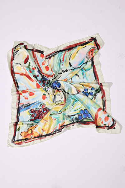 Manuka Шаль з сатиновим візерунком GIA