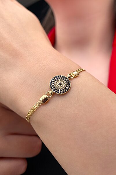 Altınaşkı Nazar Bismark Altın Bileklık