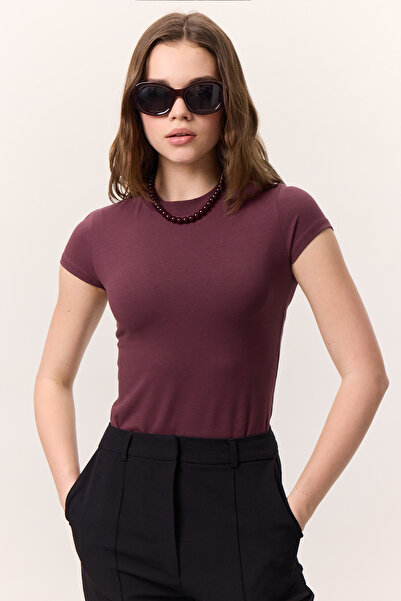 Manuka ΚΟΝΤΟΜΑΝΙΚΙ Lycra BODY Claret Red