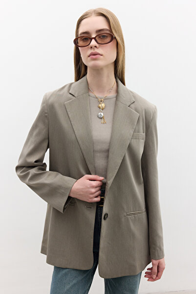 Manuka Green Off Blazer Jacket (Classic Style)