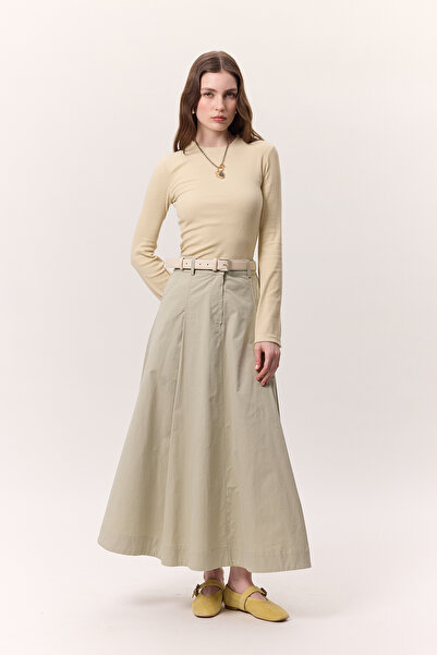 Manuka Fusta largă verde - Utilizare cu detaliu pe buzunar