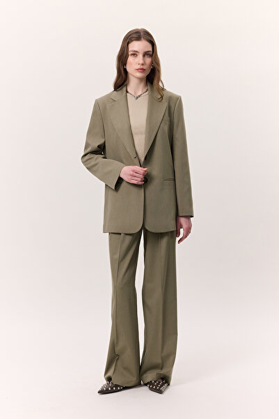 Manuka Green Wide Leg Palazzon Panalone