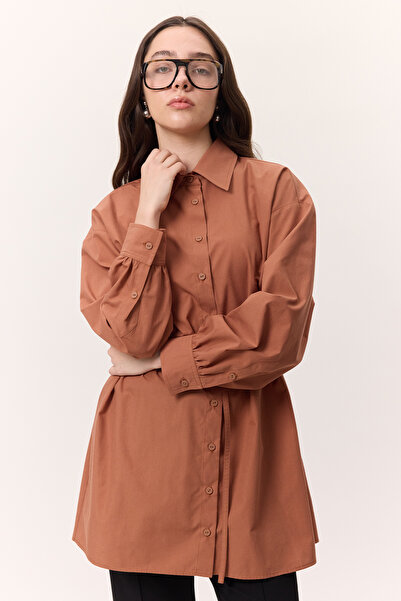 Manuka Orange Tunic - Detailed Belt