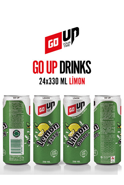 GoUp 24'lü Go Up Limon Aromalı Gazlı İçecek