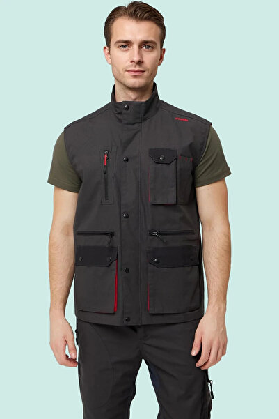 PayBuy Armadillo Ripstop Multi-Pocket Vest Isg Galium Work Outdoor Lightweight Functional Design