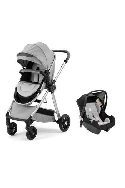 Mamma Life Seyahat Sistem Bebek Arabası Ve Oto Koltuğu Gri