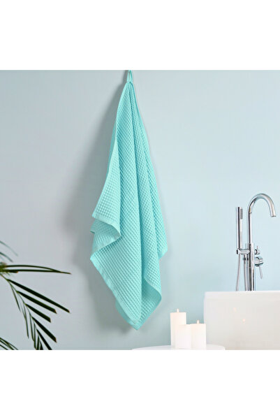Püskül Tekstil Розкішний банний рушник 1 шт., вафельне плетіння, 100% бавовна, висока якість, швидковисихаючі банні рушники