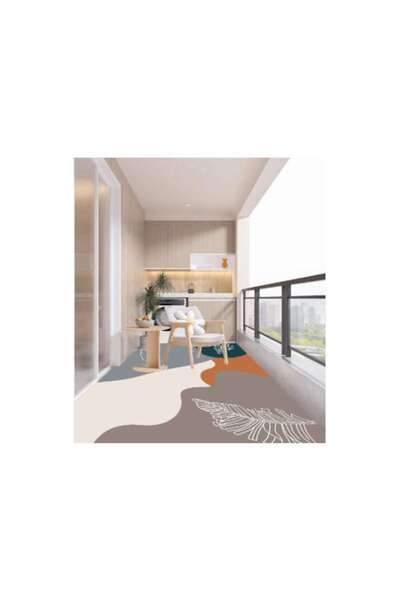 OEM Covor bucatarie/balcon antiderapant, usor de curatat, impermeabil si lavabil (80cm x 200cm)