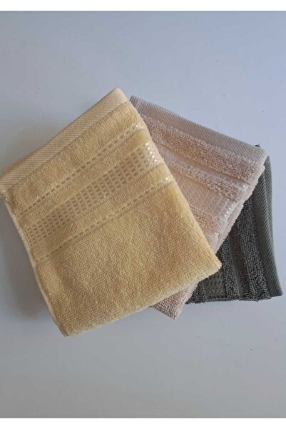 Özdilek COLOURIST Bej/Sarı/K.Yeşil 6'lı HAVLU PEÇETE 30*30