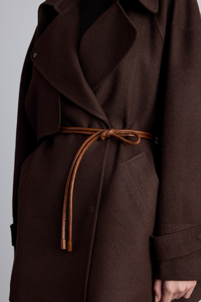 Manuka Kožený pásek Cameleon Cord - se zavazováním