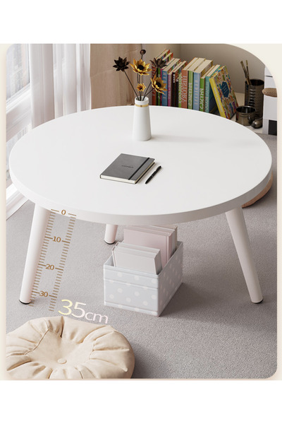 OEM Pink decorative table, multifunctional, minimalist style, living room or children's room (60x60x35 cm)