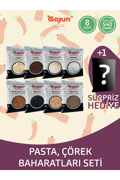 gajoon Pasta-Çörek Baharat Seti