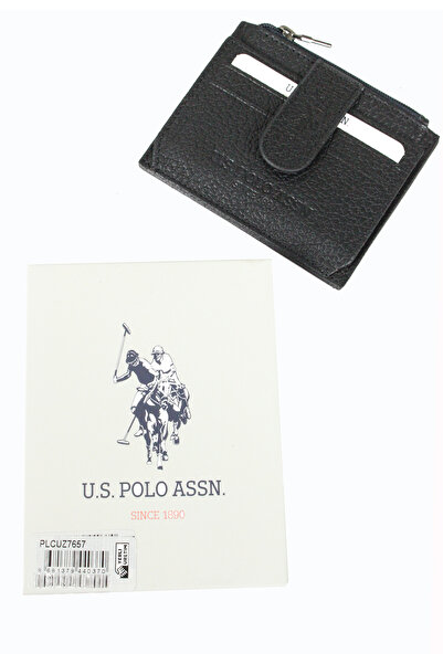 U.S. Polo Assn. Plcz7657 Чорний чоловічий гаманець
