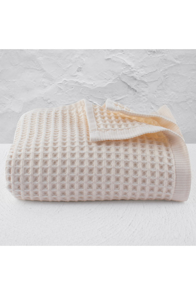 Püskül Tekstil Розкішний банний рушник 1 шт., вафельне плетіння, 100% бавовна, висока якість, швидковисихаючі банні рушники