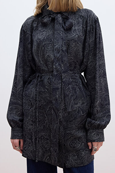 Manuka Košile s páskem v retro stylu - Reina