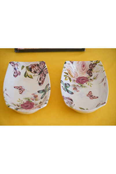 Panayır Home Digital Printed 2-Piece Rectangular Boat Plate