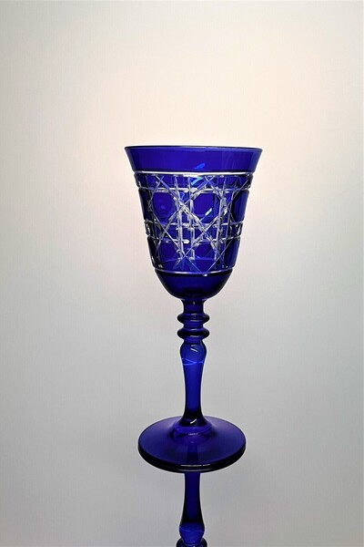 DECOSTYLE Gloria El Kesmesi Renkli Kadeh Bardak 270 cc