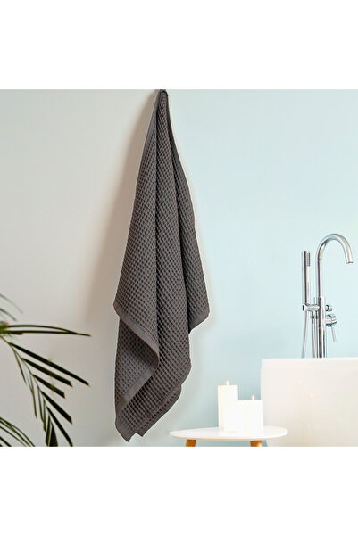 Püskül Tekstil Розкішний банний рушник 1 шт., вафельне плетіння, 100% бавовна, висока якість, швидковисихаючі банні рушники